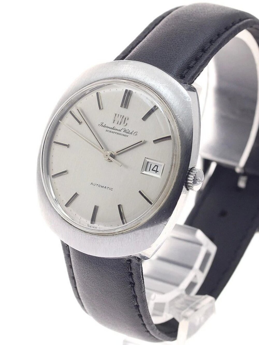 IWC SCHAFFHAUSEN Date vintage Silver Dial Automatic Men's Watch_955173